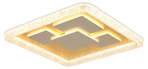 Globo 48476-40 LED přisazené stropní svítidlo LORAINE | 40W integrovaný LED zdroj | 3450lm | 3000K | zlatá