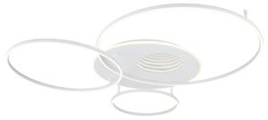 Globo 48466-70W LED přisazené stropní svítidlo INVERTINA | 70W integrovaný LED zdroj | 4599lm | 2700-6500K | dálkové ovládání | stmívač | bílá