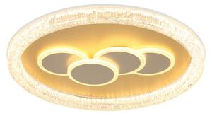 Globo 48476-40R LED přisazené stropní svítidlo LORAINE | 40W integrovaný LED zdroj | 3930lm | 3000K | zlatá