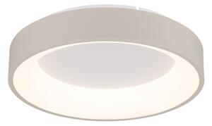 Globo 48487-36 LED přisazené stropní svítidlo GALLEGOS | 36W integrovaný LED zdroj | 1800lm | 2700-6000K | dálkové ovládání | stmívač | béžová