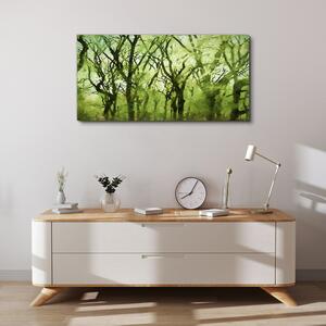 Obraz na plátně Obraz na plátně Abstrakce lesa