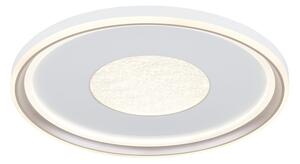 Globo 48558-60 LED přisazené stropní svítidlo EILA | 60W integrovaný LED zdroj | 6100lm | 2700-6000K | dálkové ovládání | stmívač | bílá