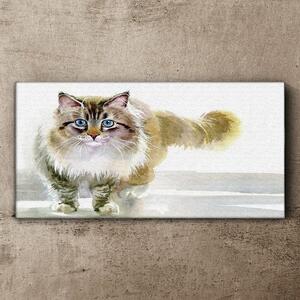 Obraz na plátně Obraz na plátně Moderní zvířecí kočka
