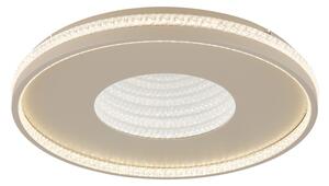 Globo 48563-40S LED přisazené stropní svítidlo SHIRLEY | 40W integrovaný LED zdroj | 1500lm | 2700-6500K | dálkové ovládání | stmívač | béžová