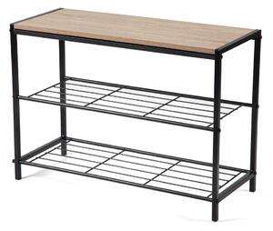 Černý ocelový botník 63x44x30 cm Asten – Bonami Essentials