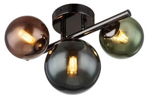 Globo 56142-3W LED přisazené stropní svítidlo RIHA integrovaný LED zdroj | 290lm | 3000K | šedá