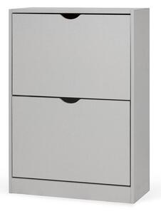 Šedý výklopný botník 50x82x24 cm Stelo – Bonami Essentials