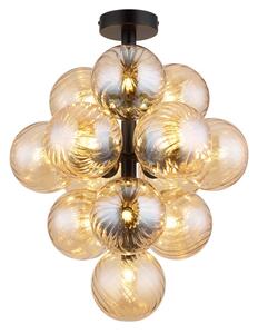 Globo 56146D LED přisazené stropní svítidlo CONOR integrovaný LED zdroj | černá