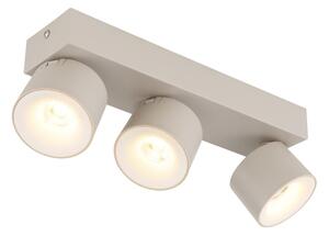 Globo 56961-3S LED bodové stropní svítidlo RAE | 6W integrovaný LED zdroj | 480lm | 3000K | béžová