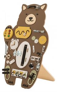 Foxy Family Montessori activity board Woodland Medvědice Maruška Varianta: Se stojanem - samostatně stojící