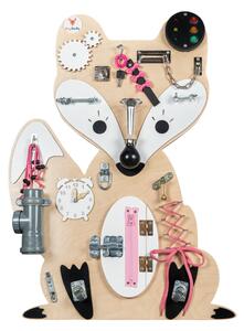 Foxy Family Montessori activity board Woodland Liška Stefanie Varianta: Bez stojanu - montáž na zeď
