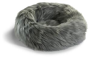 Pelíšek pro kočky MiaCara Capello šedý 55 cm
