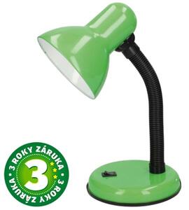 Stolní lampa na 1 žárovku E27 max 40W, zelená, Bell, 3 roky záruka