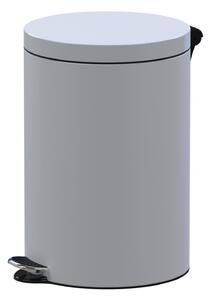 Alda Pedálový odpadkový koš Freedom Fresh 20 l, lakovaná ocel, bílá