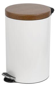 Alda Pedálový odpadkový koš Sherwood Freedom Fresh 20 l, lakovaná ocel, bílá