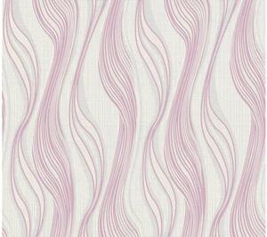 Vliesová tapeta na zeď Trendwall 3714-09 | 0,53 x 10,05 m | růžová, bílá, krémová | A.S. Création