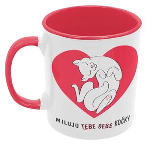 Miluju kočky #1 | keramický hrnek 330ml