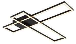 Globo 67363-30 LED přisazené stropní svítidlo TATJANA | 30W integrovaný LED zdroj | 1700lm | 3000K | černá