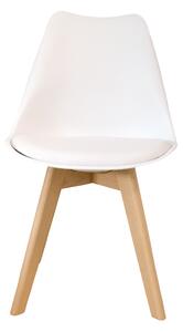 Euronábytek Moderní jídelní židle čalouněná VEGAS bílá