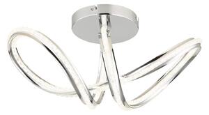 Globo 67440D LED přisazené stropní svítidlo EVANGELINE | 40W integrovaný LED zdroj | 2200lm | 2700-6000K | dálkové ovládání | stmívač | chrom