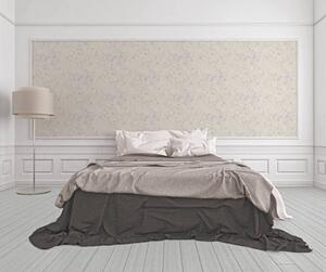 A.S. Création | Vliesová tapeta na zeď Romantico 37224-5 | 0,53 x 10,05 m | fialová, krémová