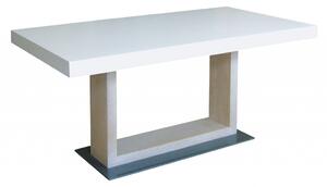 Pevný jídelní stůl NIKA - dýha Varianta: 90 x 140 cm, podnožní plát lamino, (na výběr více variant)