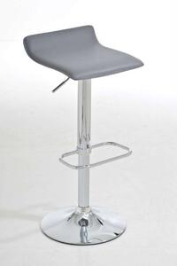 Barové židle Marlon - SET 2 ks, šedá