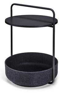 Odkládací stolek MiaCara Tavolino černý