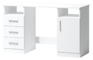 Vikio Psací stůl v jednoduchém designu v bílé barvě 1d3s F1461