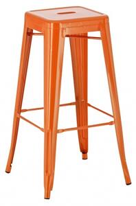 Barová židle Factory, oranžová