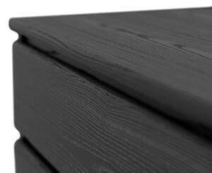 Komoda Simplicity 297 woodgrain černá