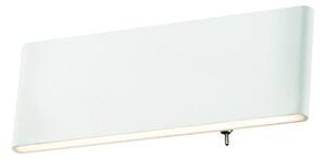 Globo 41751-8W LED nástěnné svítidlo Siegfried 1x8W | 320lm | 3000K - vypínač na těle, bílá
