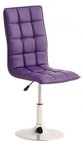 Jídelní / pracovní otočná židle Gauja, fialová