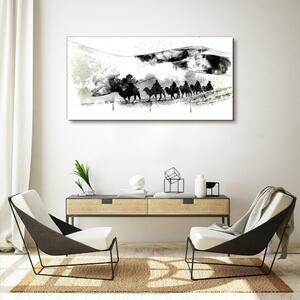 Obraz na plátně Obraz na plátně Abstrakce pouštní zvířata