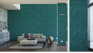A.S. Création | Vliesová tapeta na zeď Sumatra 37370-9 | 0,53 x 10,05 m | zelená, modrá, vining ivy