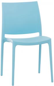 Židle MAYA, světle modrá