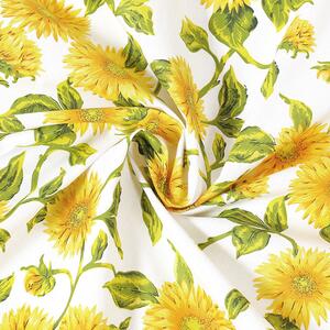 Goldea bavlněné plátno - slunečnice 220 cm