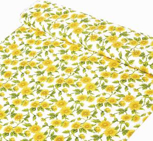 Goldea bavlněné plátno - slunečnice 220 cm
