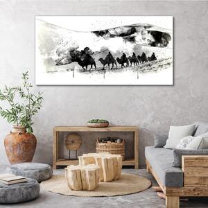 Obraz na plátně Obraz na plátně Abstrakce pouštní zvířata