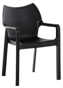 Židle DIVA, černá