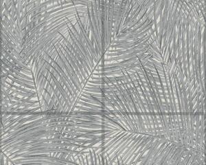 A.S. Création | Vliesová tapeta na zeď Sumatra 37372-2 | 0,53 x 10,05 m | krémová, šedá