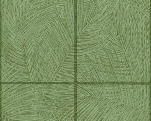 A.S. Création | Vliesová tapeta na zeď Sumatra 37372-1 | 0,53 x 10,05 m | zelená