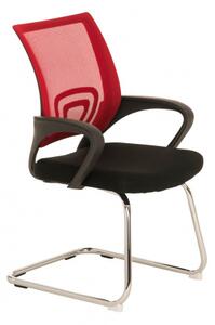 Jídelní / konferenční židle Eureka, červená