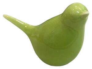 Porcelánový ptáček BIRDETTA 9 cm - více variant Barva: Zelená
