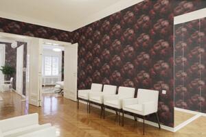 A.S. Création | Vliesová tapeta na zeď New Walls 37392-4 | 0,53 x 10,05 m | červená, černá, růžová