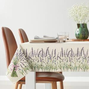 GOBELÍNOVÝ UBRUS LAVENDER 140X180 CM VZOROVANÝ