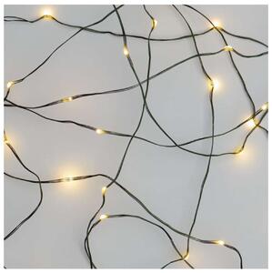 EMOS LED vánoční nano řetěz zelený teplá bílá 15m D3AW05