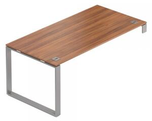 Stůl Creator 180 x 90 cm, šedá podnož, 1 noha