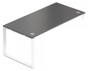 Stůl Creator 180 x 90 cm, bílá podnož, 1 noha
