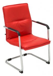Jídelní / konferenční židle Somfy, červená